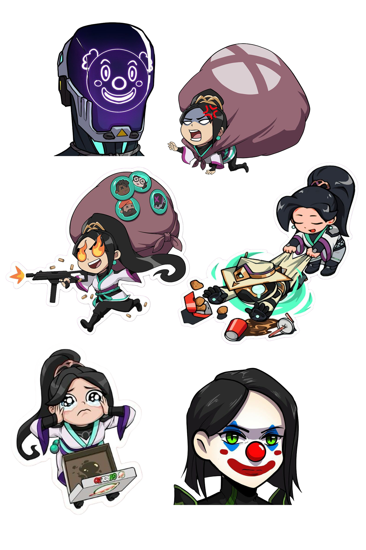 Cartela MISTAA 3 GAMES VALORANT