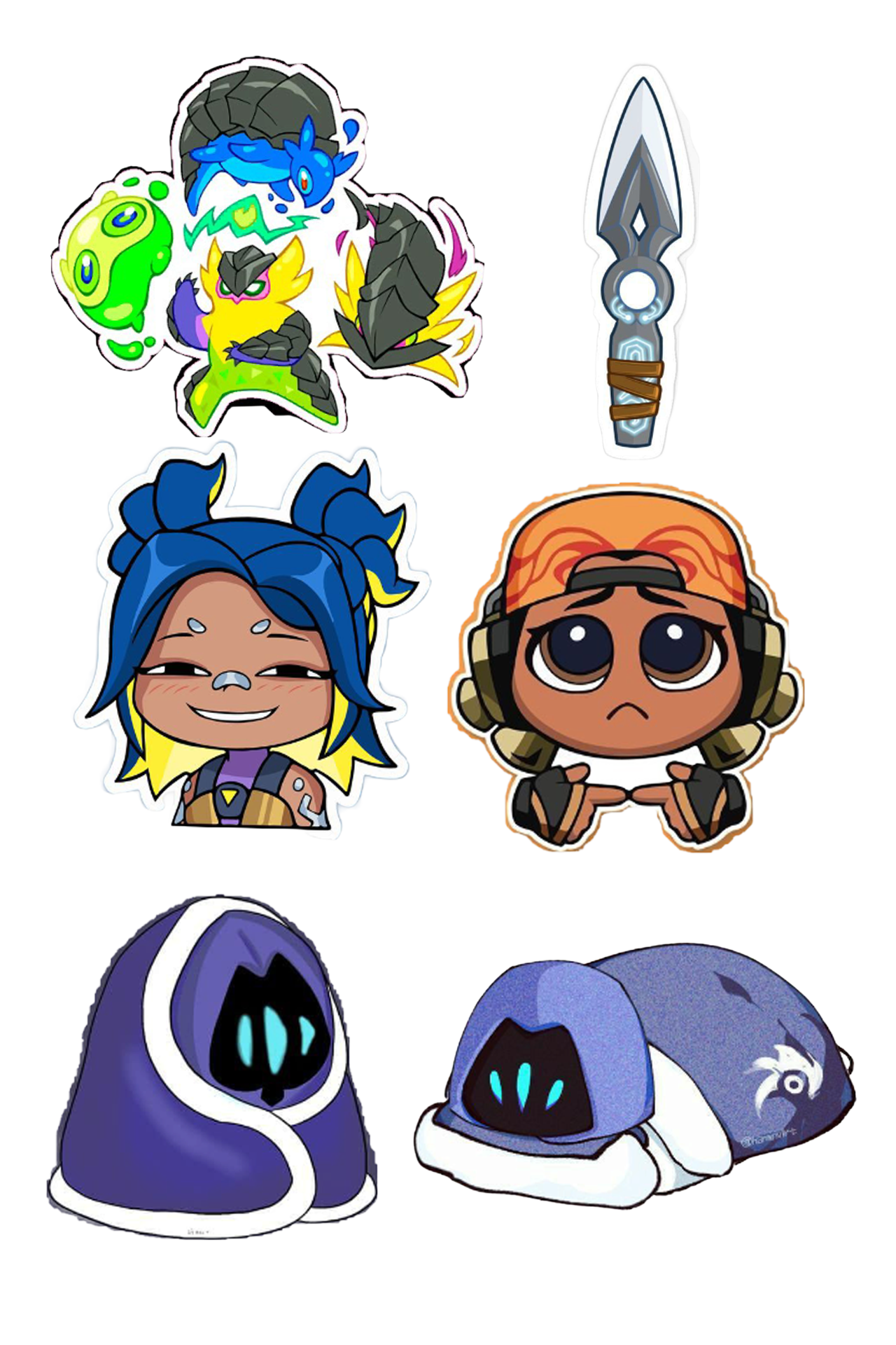 Cartela Mista GAMES VALORANT